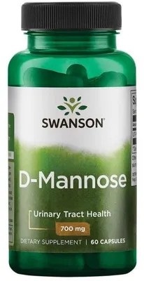 Produktbild von Swanson - D-Mannose, 700mg, 60 Kapseln
