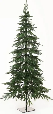 Image de VIVANNO Arbre de Noël plastique PINSAPO Conique, vert naturel - 90x90x180 cm