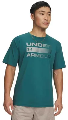 Immagine prodotto di Under Armour Ua Team Issue Wordmark Ss - verde rack, taglia: L