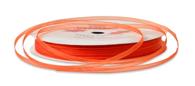 Produktbild von Organzaband, ca. 3 mm breit, 10 m Orange