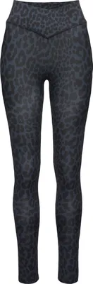 Produktbild von LASCANA ACTIVE Leggings grau-schwarz-leo Größe 36/38