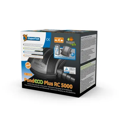 Produktbild von PondECO Plus RC Regelbare Teichpumpe Filterpumpe 5000