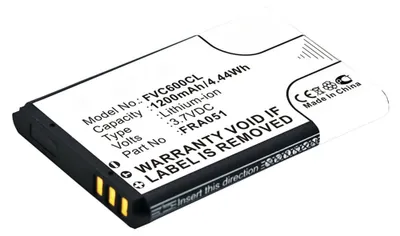 Produktbild von CELLONIC Akku für Festnetz Kompatibel mit AVM Fritz!Fon C6, C6 DECT, 312BAT026 - (1200mAh, 3.7V)