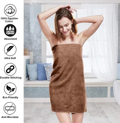 Produktbild von KING TUT Handtücher aus 100% ägyptischer Baumwolle 4-teiliges Handtuchset Taupe