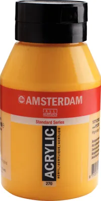 Obrázek produktu pro Amsterdam Standard Series akrylová barva 1000 ml azo žlutá tmavá 270