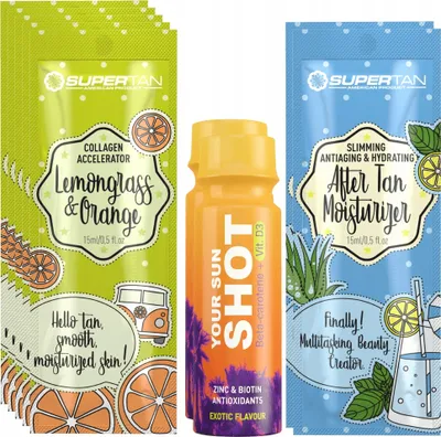 Obrázek produktu pro Supertan Lemongrass & Orange 5x 15ml urychlovač opalování +