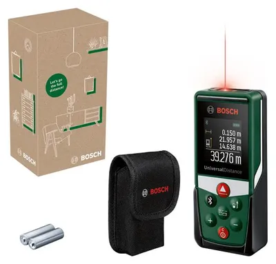 Produktbild von Digitaler Laser-Entfernungsmesser UniversalDistance 50C, eCommerce-Karton