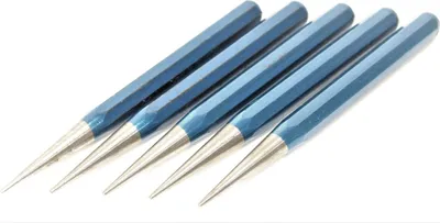 Immagine prodotto di 5 x RENNSTEIG punzone passante ottagonale 120x10x3 mm metallo meccanico
