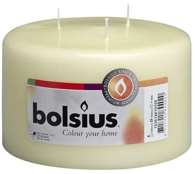 Produktbild von Bolsius mammoetkaars 100/150 mm ivoor