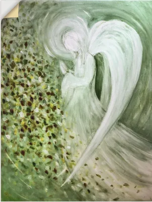 Produktbild von ARTland Wandbild, selbstklebend Engel II Größe: 90x120 cm