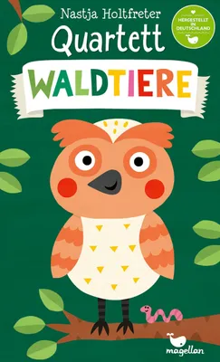 Produktbild von Quartett - Waldtiere