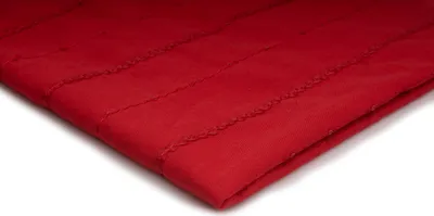 Obrázek produktu pro Bavlněná tkanina se stuhou, barva červená, 50 x 120 cm