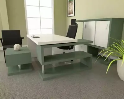 Produktbild von Tisch Schreibtisch Büromöbel Schreibtische Tisch Holz Moderne Einrichtung