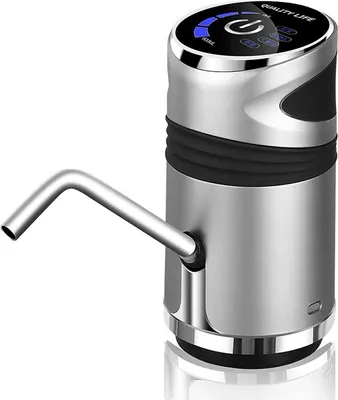 Zdjęcie produktu dla Automatyczny elektryczny dozownik wody z pompką do butelek galonowych, przełącznik do picia, ładowanie USB do domowego biura