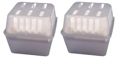 Image de BURI 2x déshumidificateur d'air avec 400g de granulés chacun Set de démarrage déshumidificateur d'ambiance