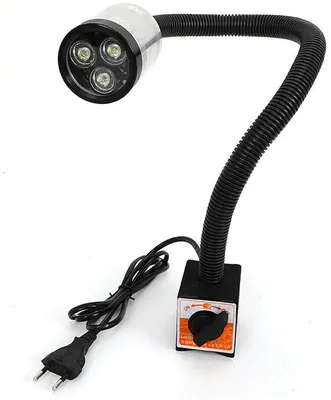 Obrázek produktu pro Soustružnická lampa CNC strojní lampa LED nástrojové strojní světlo Flexibilní světlo 6W (čtvercová magnetická základna)