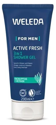Produktbild von Weleda for Men Active Fresh 3in1 Shower Gel 200 ml