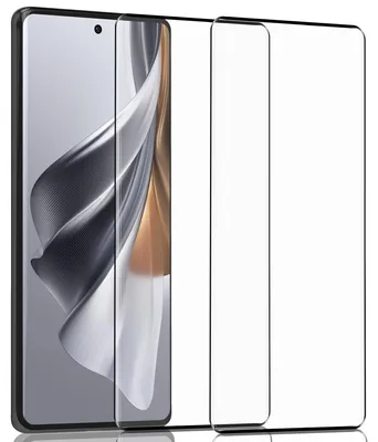 Zdjęcie produktu dla 2-pak Oppo Reno 10 Szkło ochronne na ekran - Szkło hartowane 9H - Super jakość 3D