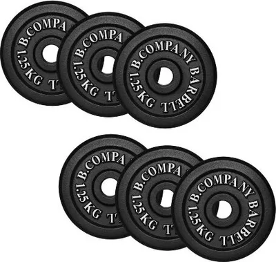Produktbild von Guss 7,5Kg (6x1,25) Hantelscheiben Gewichte Hanteln 30/31mm