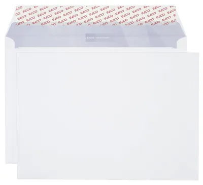 Obrázok produktu pre Elco 74477.12 Obálky - C4, bez okienka, lepidlo citlivé na tlak, 100 g/m2, biele