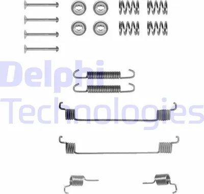 Produktbild von DELPHI Zubehörsatz Bremsbacken LY1061 Hinten für VW Caddy III Kombi (2KB, 2KJ, 2CB, 2CJ)