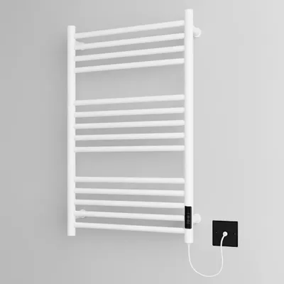 Handtuchheizkörper 500x720 mm, weiß, elektrisch, 80 W