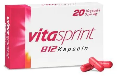 Zdjęcie produktu dla Vitasprint B 12 kapsułek 20 kapsułek