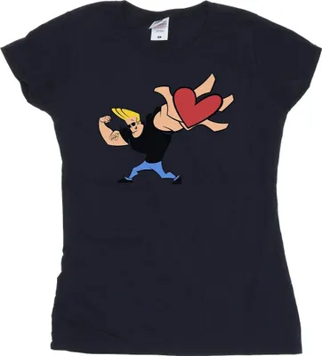 Produktbild von Johnny Bravo - T-Shirt für Damen BI24868 (L) (Marineblau)