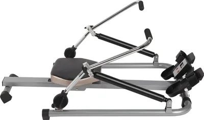 Imagen del producto de Máquina de remo hidráulica - Acero - Capacidad máxima de 120 kg - Pantalla LCD - Equipo de fitness para entrenamiento de todo el cuerpo