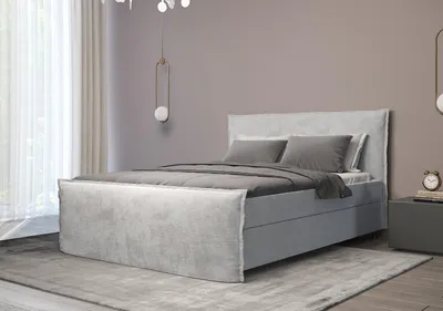 Produktbild von B&B Home Boxspringbett Boro 160x200 cm – mit Bettkasten