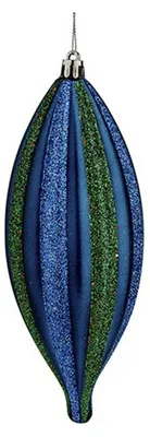 Weihnachtsdekoration, mehrfarbig, 19 x 8,5 x 3,5 cm, PVC