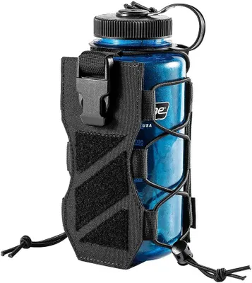 Productafbeelding van Fleshouder MOLLE - 500D nylon - Verstelbaar tot 9 cm