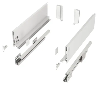 Produktbild von SOTECH Schubkastensystem Junker Slim H 116 mm – L 550 mm, weiß, 40 kg, SoftClose