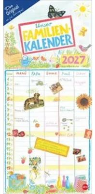 Produktbild von Gabi Kohwagner Unser Familienkalender 2027