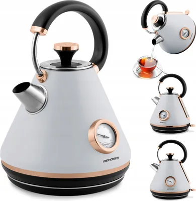 Obrázek produktu pro Bezdrátová Rychlovarná Konvice Fashionable 1,7L Retro S Teploměrem