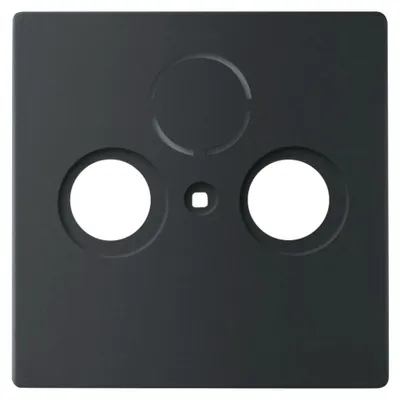 Produktbild von Busch-Jaeger 1743-885, Schwarz, konventionell, Busch-Jaeger, Matte, 0230-0-0250, SAT + TV + Radio