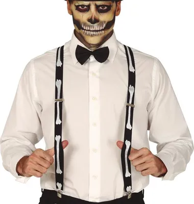 Immagine prodotto di Bretelle - bretelle scheletriche - HALLOWEEN