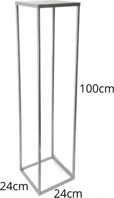 Immagine prodotto di Portafiori moderno a soppalco SILVER SIMPLE 065/K-12-1P-100S