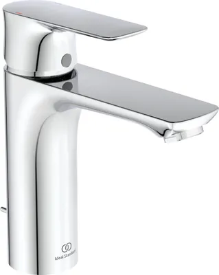 Productafbeelding van Ideal Standard wastafelkraan Connect Air zonder afvoerset Grande, uitloop 125 mm A7055AA chroom