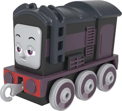 Image de Fisher-Price Thomas and Friends - Petite locomotive diesel en métal HBX97 HFX89 HFX90