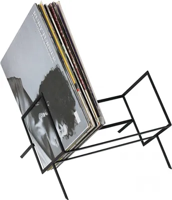 Produktbild von Lp-Schallplattenregal – Blattregal zur Aufbewahrung von 50 Lp-Schallplatten