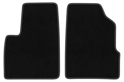 Productafbeelding van Velours voormatten voor Chrysler Pacifica 2003-2008 (SUV) – 2-delig, zwart, op maat – Wielganizator BASIC