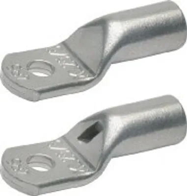Produktbild von 50 Stück Rohrkabelschuh mit Sichtloch 10qmm M6 verzinnt 2R6MS
