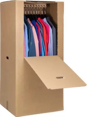 Produktbild von 3 Kleider-box Kleiderkarton Kartons Umzugskartons Umzug