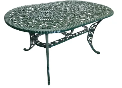Produktbild von abc HOME | Gartentisch Jugendstil | Aluminiumguss