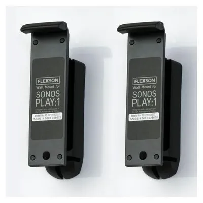 Immagine prodotto di Flexson FLXS1WM2021, a parete, nero, SONOS PLAY:1, 127 mm, 35 mm, 61 mm