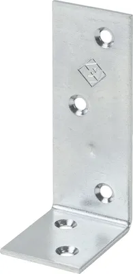 Produktbild von Balkenwinkel, blau verzinkt 100 x 75 x 30 mm