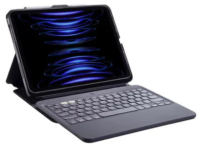 Produktbild von ZAGG Pro Keys 2, QWERTY, UK Englisch, Apple, iPad Air 11 (M2), Schwarz, 27,9 cm (11")