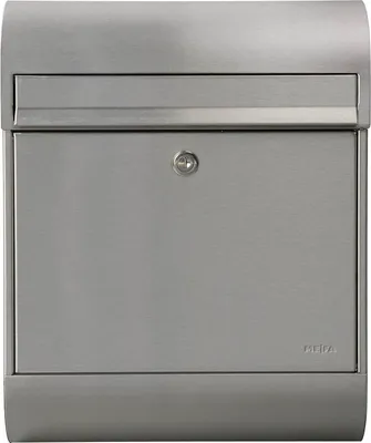 Produktbild von MEFA Briefkasten Ruby 866 Zeitungsrolle Edelstahl Postkasten Sicherheitsschloss
