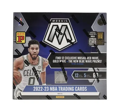 Produktbild von Panini Mosaic 2022/23 Basketball Asia Mega Box – Trading Cards + Gratis Card Up Schutzhüllen